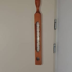 Vintage indoor thermometer