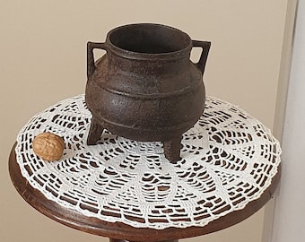 アンティーク鉄三脚鍋（グレープ） - Etsy 日本