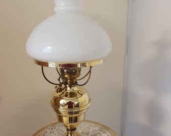 Antique Brass Table Lamp