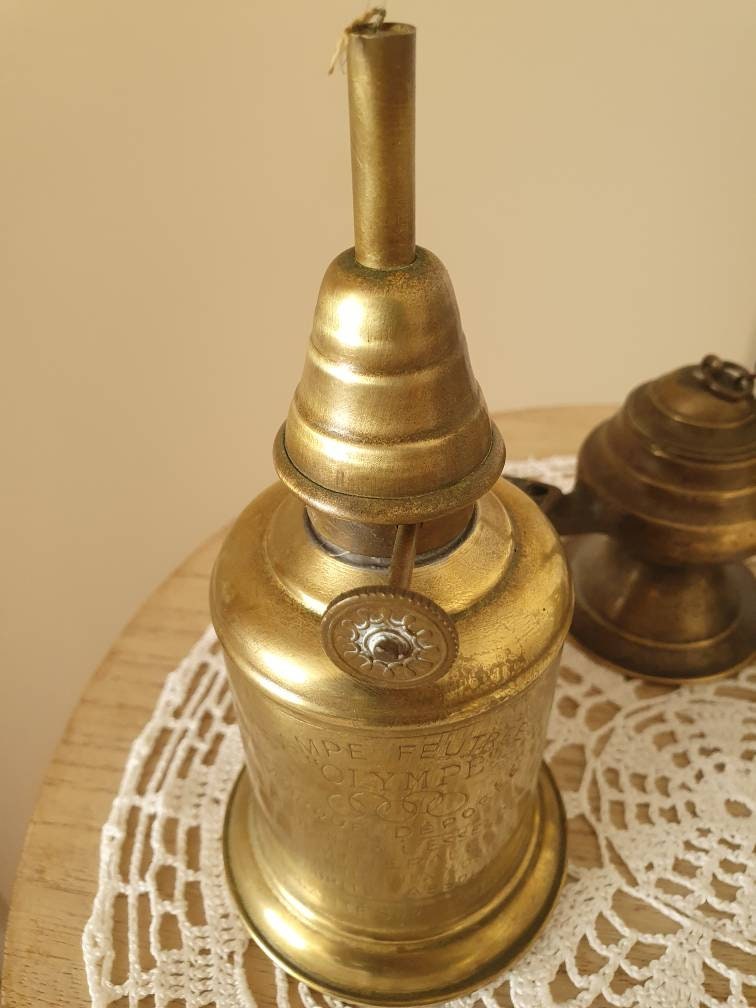 Set of Oil Lamps Etsy