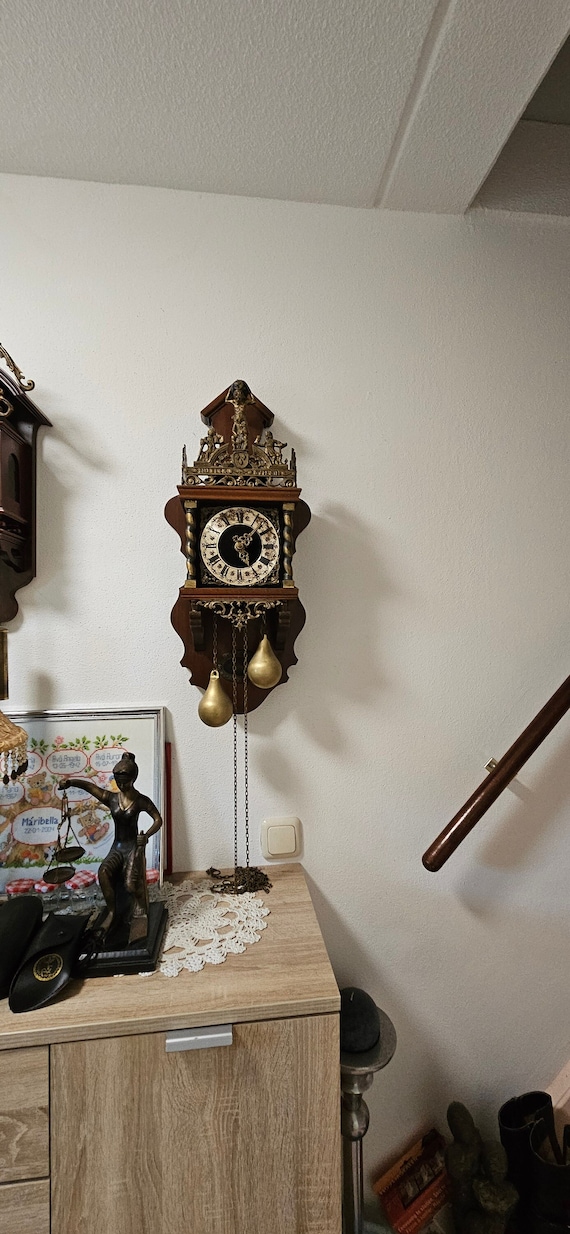 Dutch Zaanse Clock With Internal Pendulum - Etsy