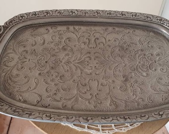 Plateau en étain, signature Berendsohn | Kaufen auf