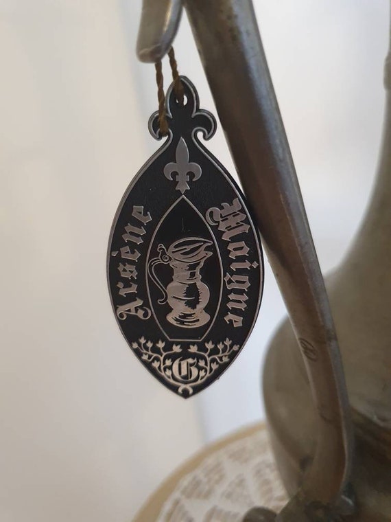 Special French Pewter Wine Jug - Etsy