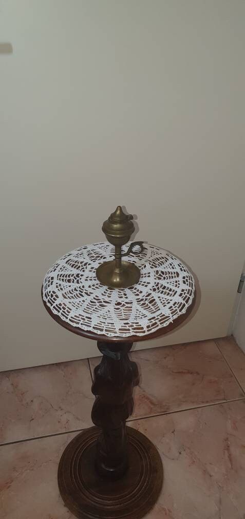 アンティークのユニークなブロンズオイルランプ - Etsy 日本