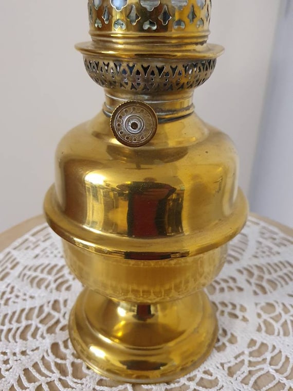 Brass Oil Lamp - Etsy Brass Oil Lamp - Etsy