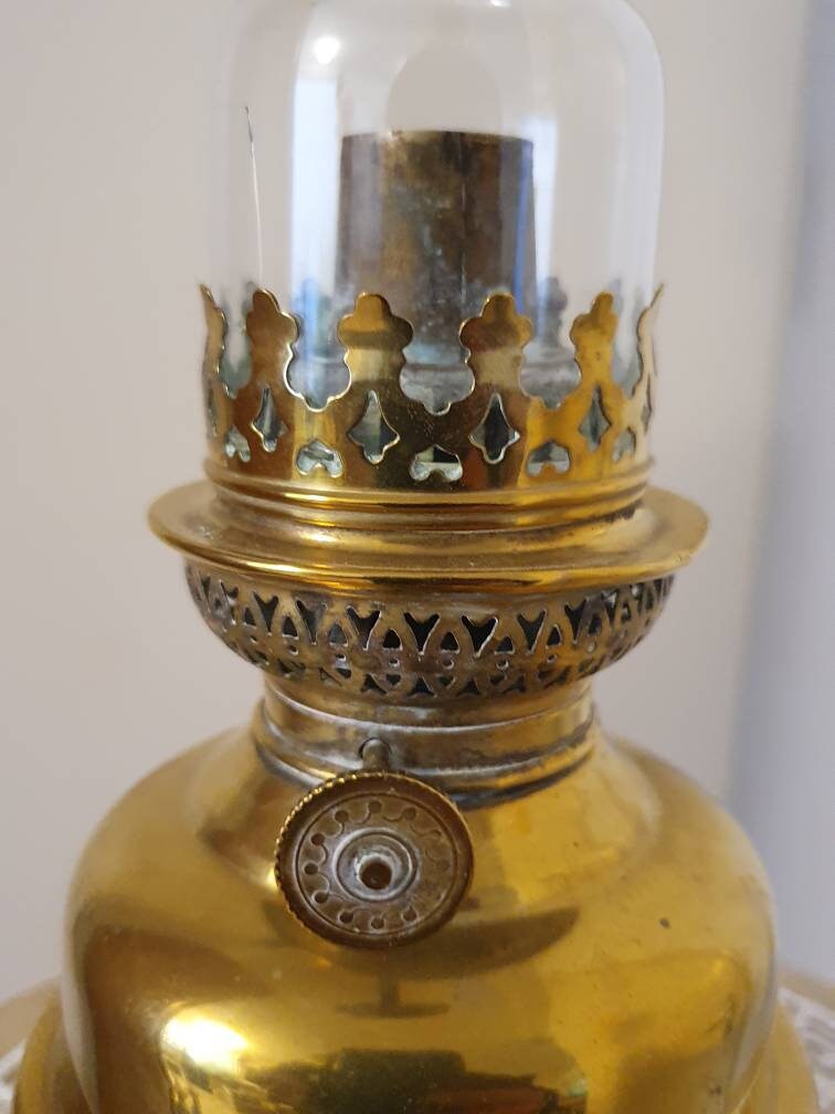 Brass Oil Lamp - Etsy Brass Oil Lamp - Etsy