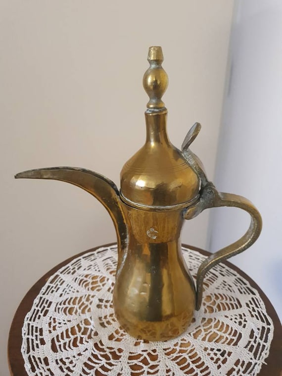 Antique Middle Eastern Dallah Arabic Coffee Pot Etsy UK