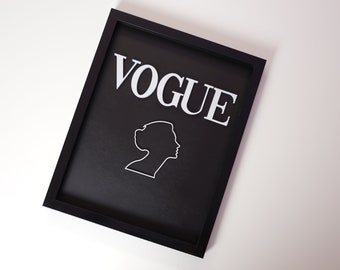 Fashion Inspired, Shadow Box Wall Art