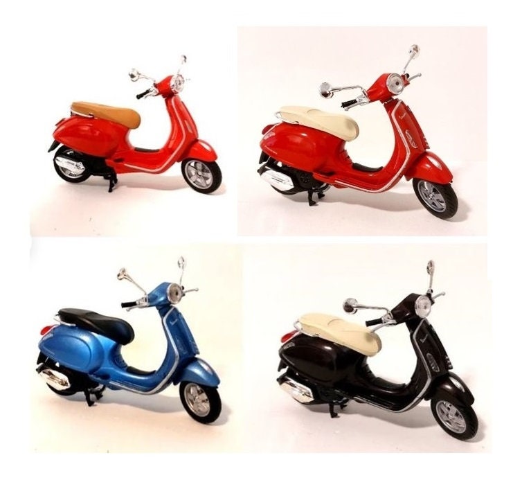 REPRODUCCION DE UNA VESPA, REPLICA DE UNA VESPA. MOTO VESPA PARA COLGAR -  Comprar figuras de resina Macocaya