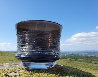 Bengt Edenfalk for Skruf, Sweden. A Substantiel, Waisted Bowl from the "Spun" range.
