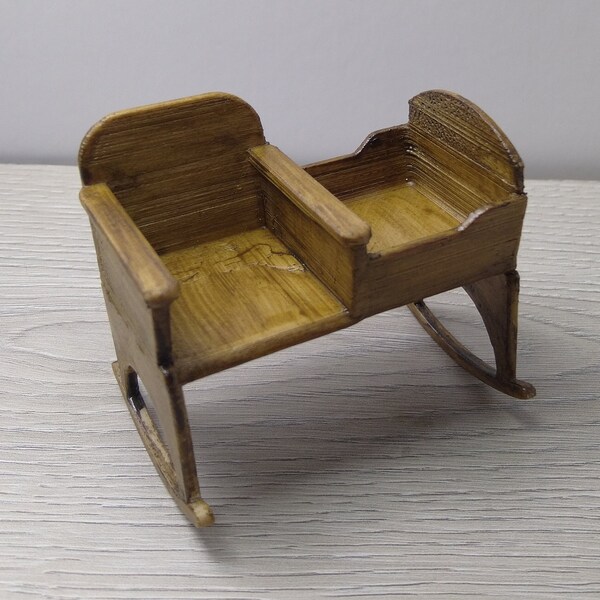 Dollhouse Crib - Etsy