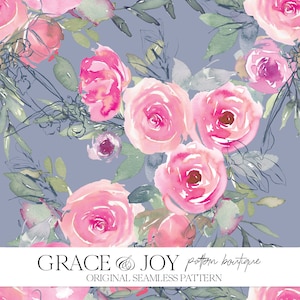 Padrão sem emenda de peônias rosa flor romântica - flor, amor, dia dos namorados, casamento, primavera, uso comercial, download digital, impressão sob demanda