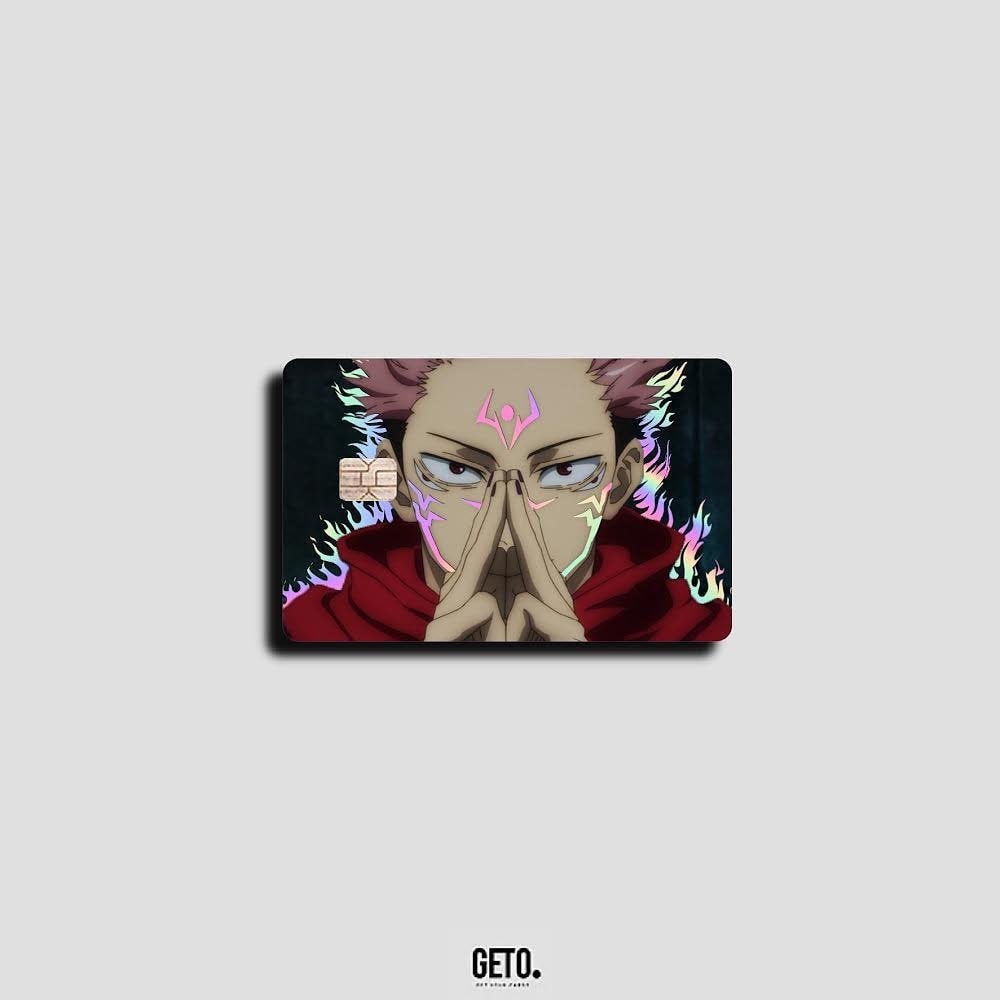 Anime Jujutsu Kaisen Tarjeta de crédito / débito Holograma | Etsy