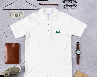 shirt with alligator logo