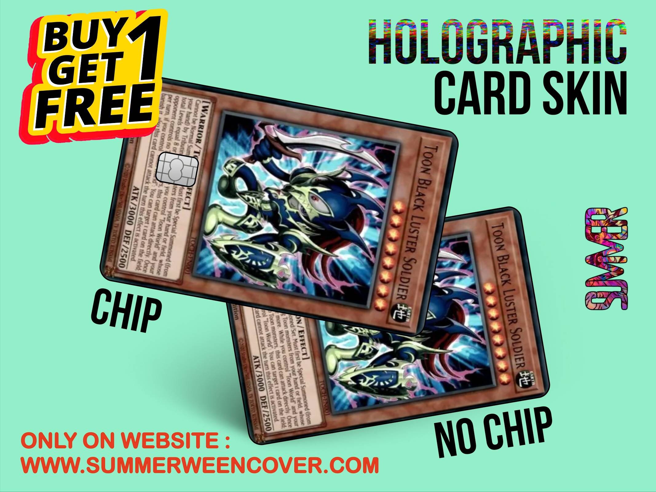 Yu Gi Oh Holographic Card Skin for Debit or Credit Card Anime Etsy