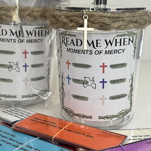 Bible Verse Jar: Christian Gift for Comfort & Healing