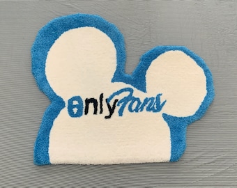 OnlyFans x Disney-Inspired Handmade Tufted Rug (1 of 1)