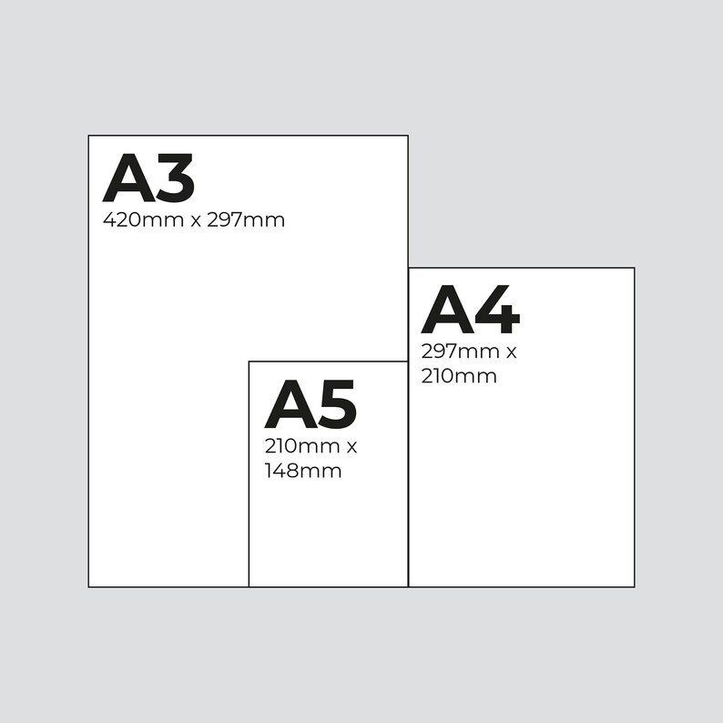 Print size options