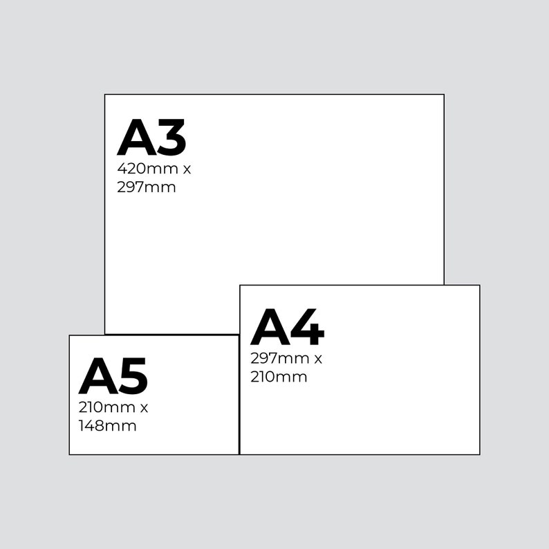 Print size options