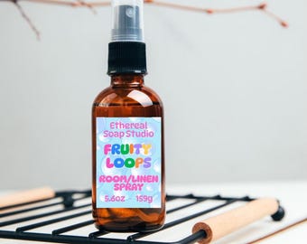 Spray para ambiente e roupa de cama com aroma natural: eliminador de odores, aromaterapia (113 ml)