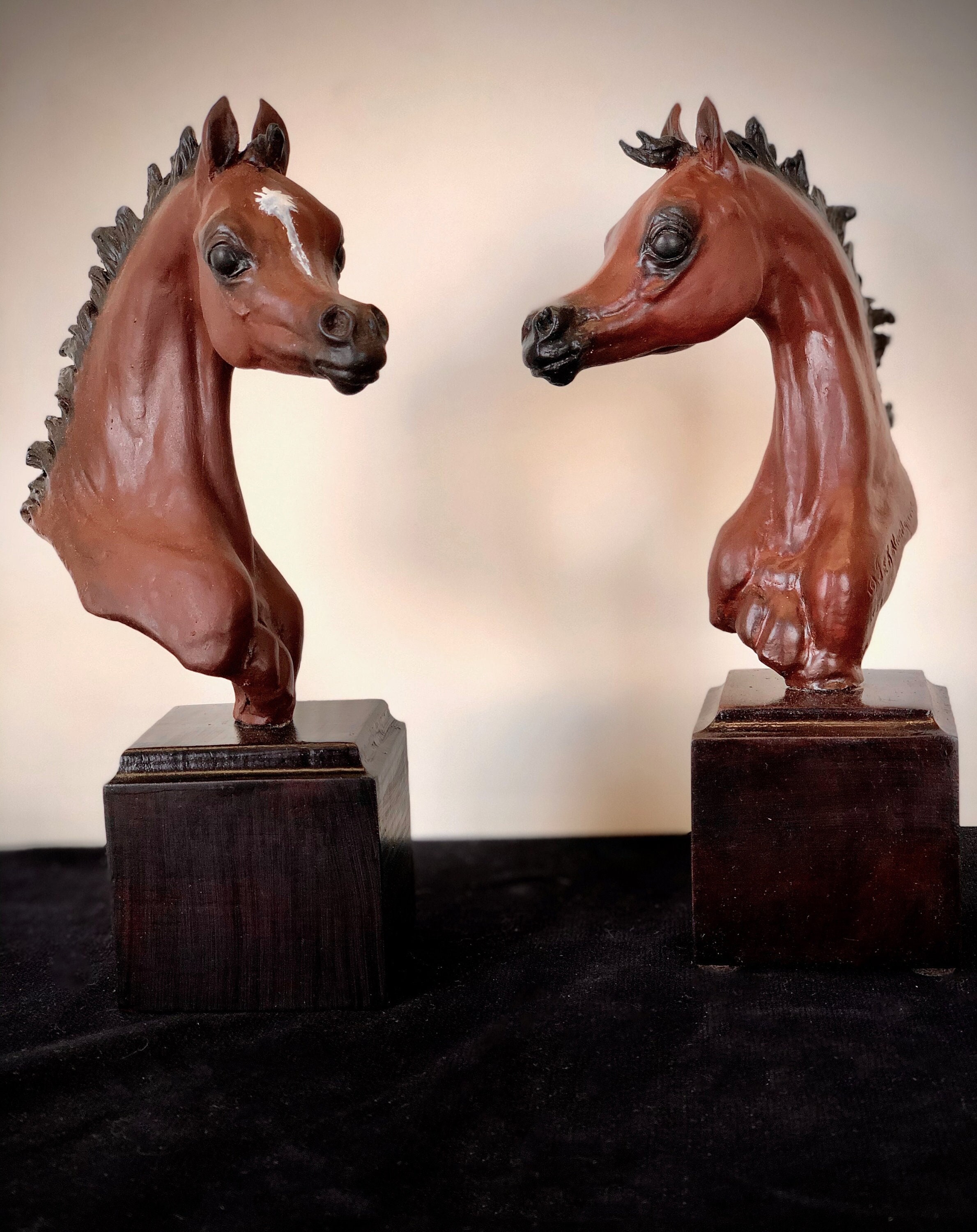 Exuberance Horse Resin Sculpture