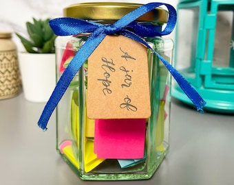 Jar of Hope: 50 Islamic Quotes for Strength, Sympathy - Muslim Gift for Difficult times