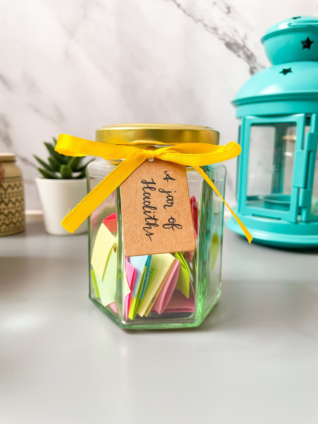 A Jar of Hadiths Islamic Quotes Reminders Birthday / Graduation / New Muslim / Revert Gift