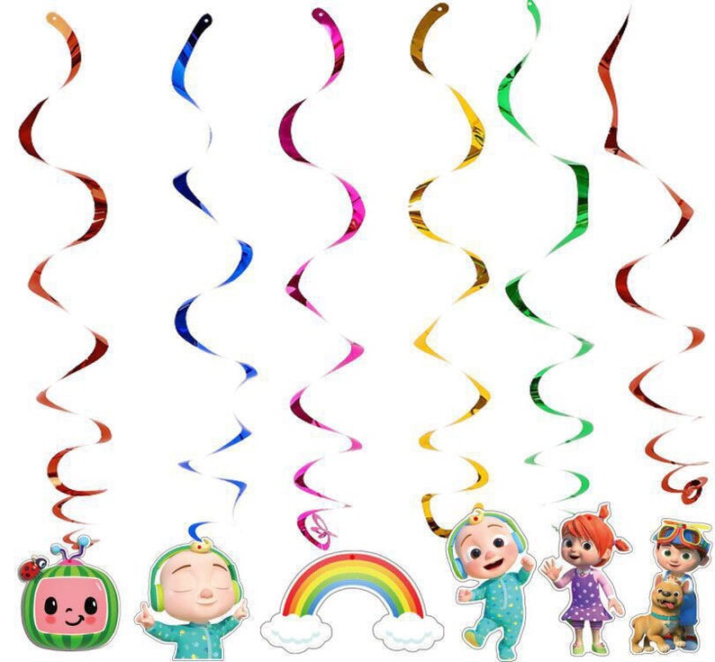 Happy Birthday Balloons Banner Cake Toppers Party Etsy UK