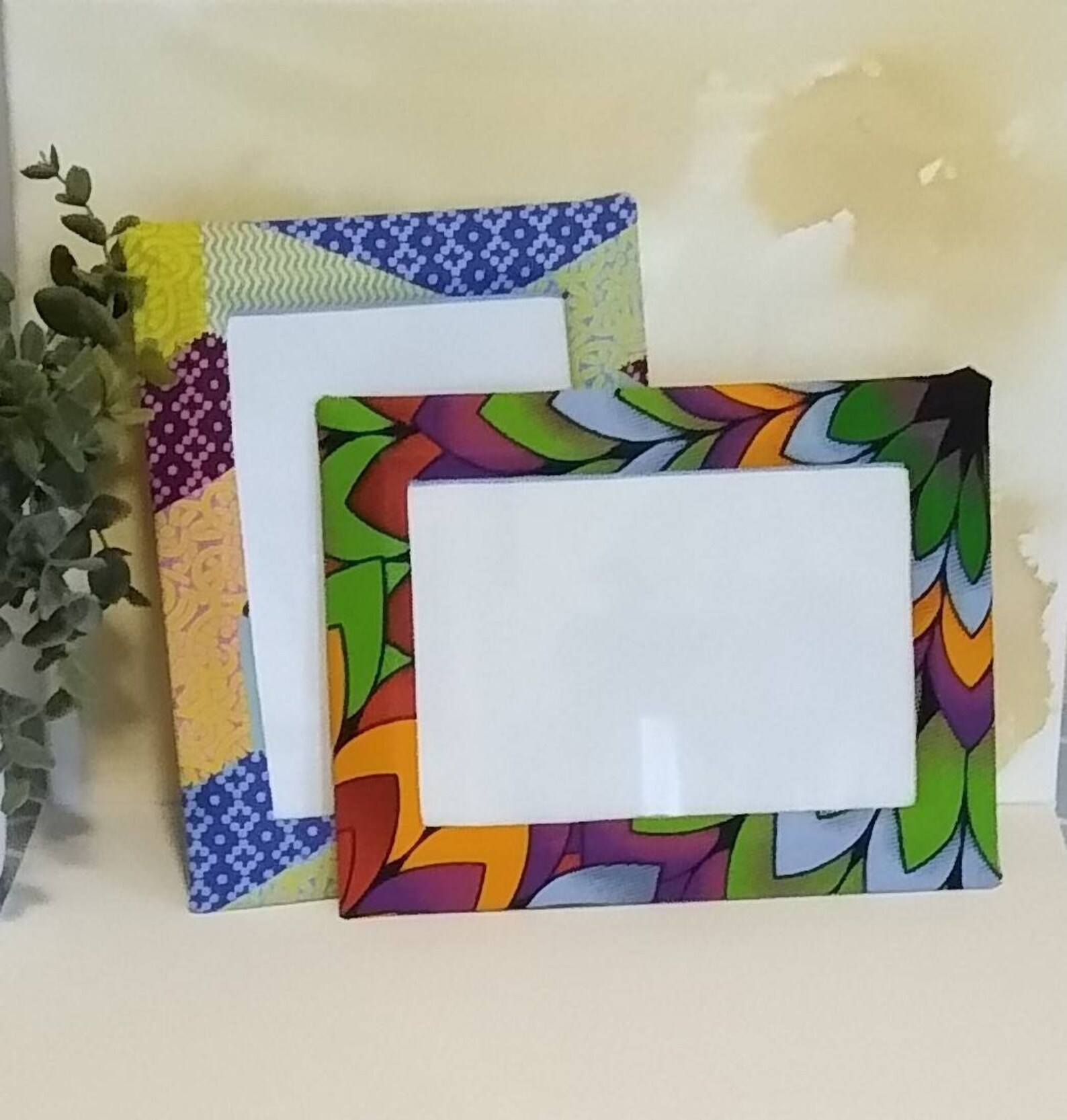 African Print Photo Frame/Fabric Covered Picture Frame/Unique Etsy