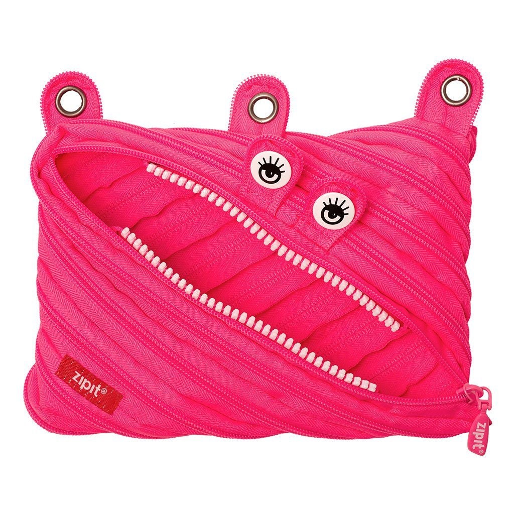 Monster 3 Ring Binder Pencil Pouch, Made by ZIPIT -  Norway