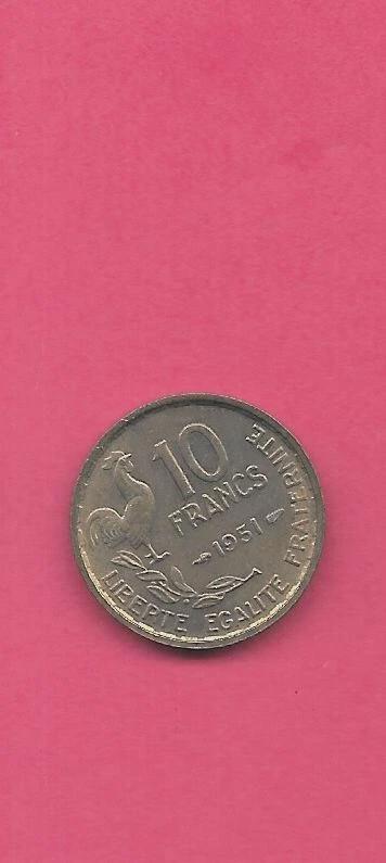 10 Francs 1951 - Etsy
