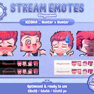 Clown/Magier [Jäger] Emotes für Twitch, Discord | Kawaii/Flow | süßer Strom