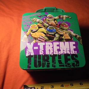 TMNT X-TREME Metal Lunchbox! NEW!  20.00 Shipped!!