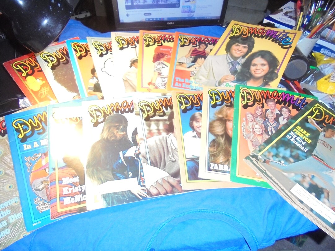 1970's DYNAMITE MAGAZINES Star Wars/fonzie/tons More Etsy