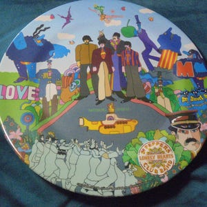 The Beatles Sgt. Peppers プレート Sgt Peppers Plate - Etsy