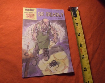MONSTER Scenes DR. DEADLY Model Kit Instruction Booklet, Moebius Models! 7.00 Shipped!!