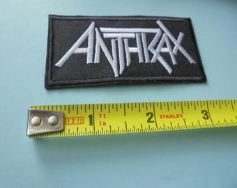 ANTHRAX Iron-On PATCH!  Brand New!  14.00 Shipped!!