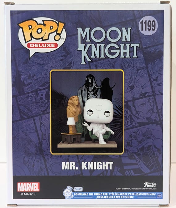 Marvel Moon Knight Pop Deluxe Mr. Knight Funko Shop