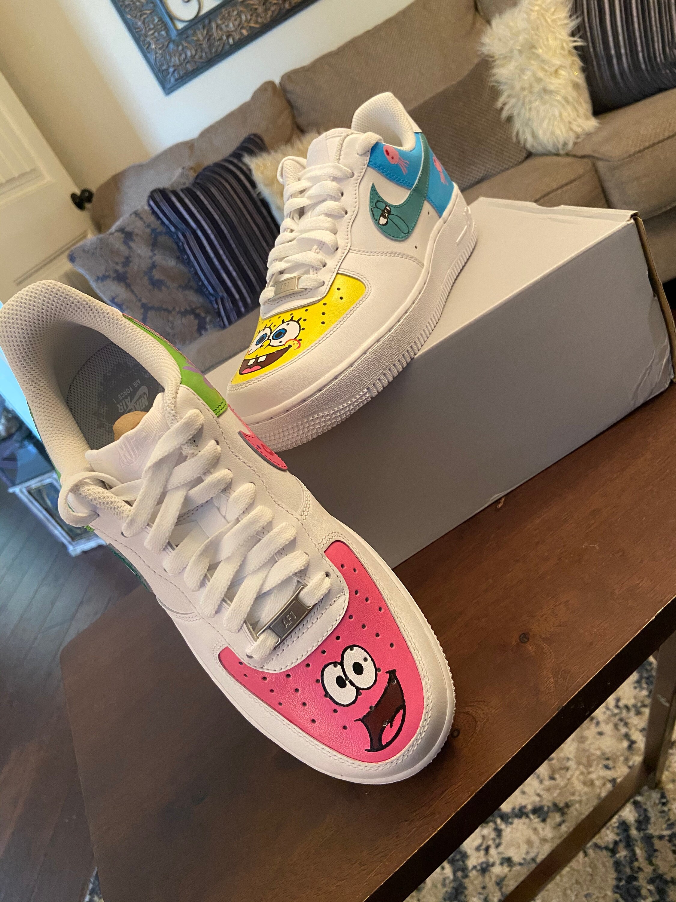 Spongebob AF1 | Etsy