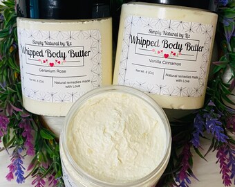 Whipped body butter 8oz container