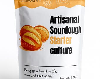 Sauerteig-Starter - lebendige, aktive Kultur für hausgemachtes, handwerkliches Brot