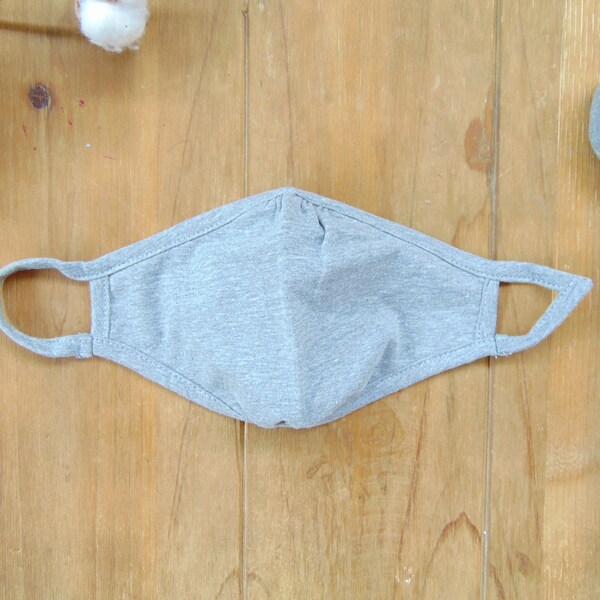 Plain Face Mask, DIY Blank Soft Cloth Mask, Brand: NEXT LEVEL, Eco-Friendly, Recycled Polyester, Recycled Cotton, Washable