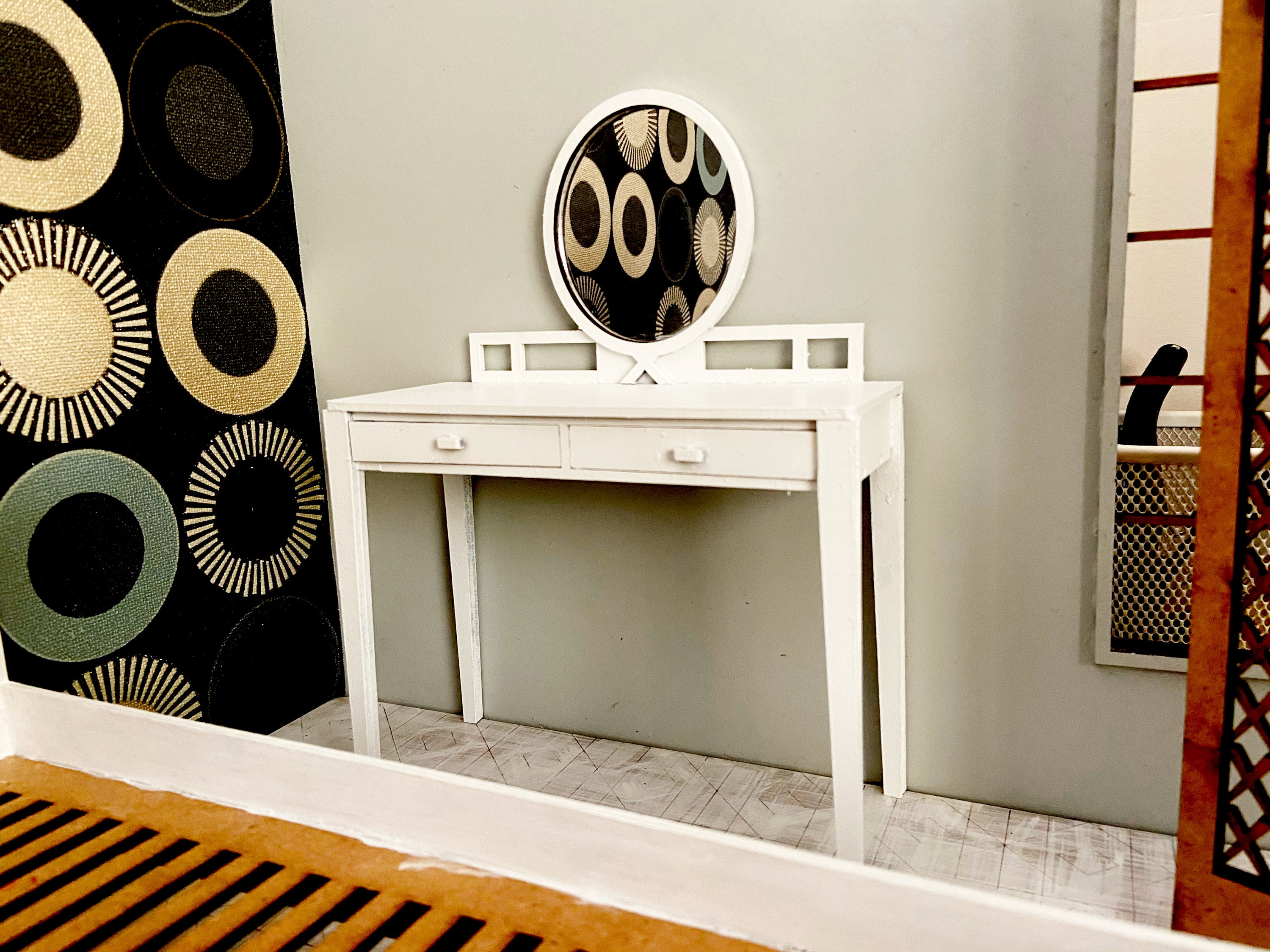 16 Doll dressing table. Barbie vanity Miniature dressing Etsy