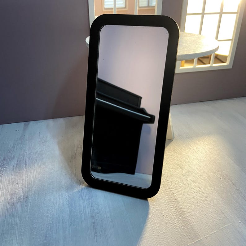 Miniature Mirror - 1:6 Scale Dollhouse Furniture - 1/6 Scale Mirrors - Etsy