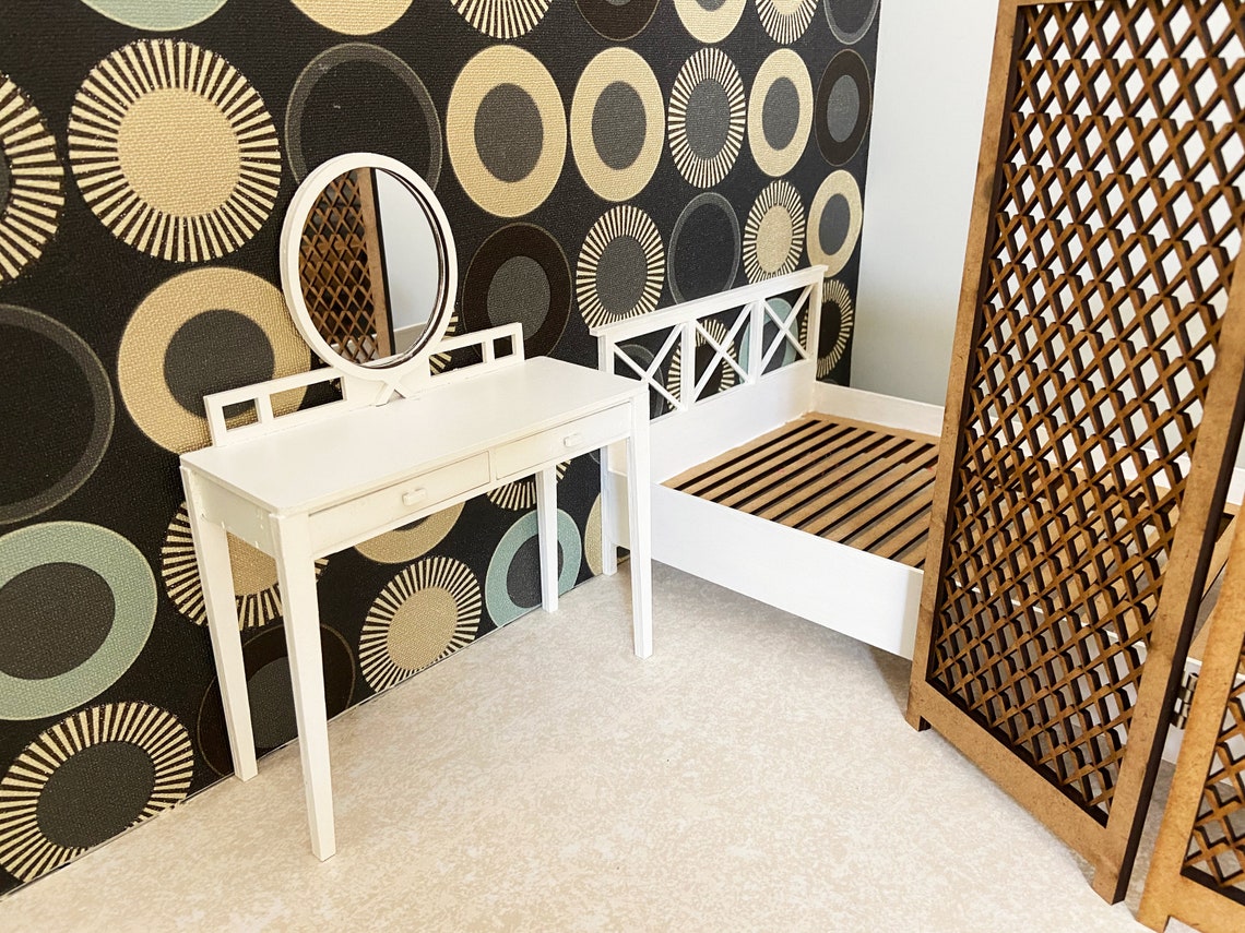 16 Doll dressing table. Barbie vanity Miniature dressing Etsy