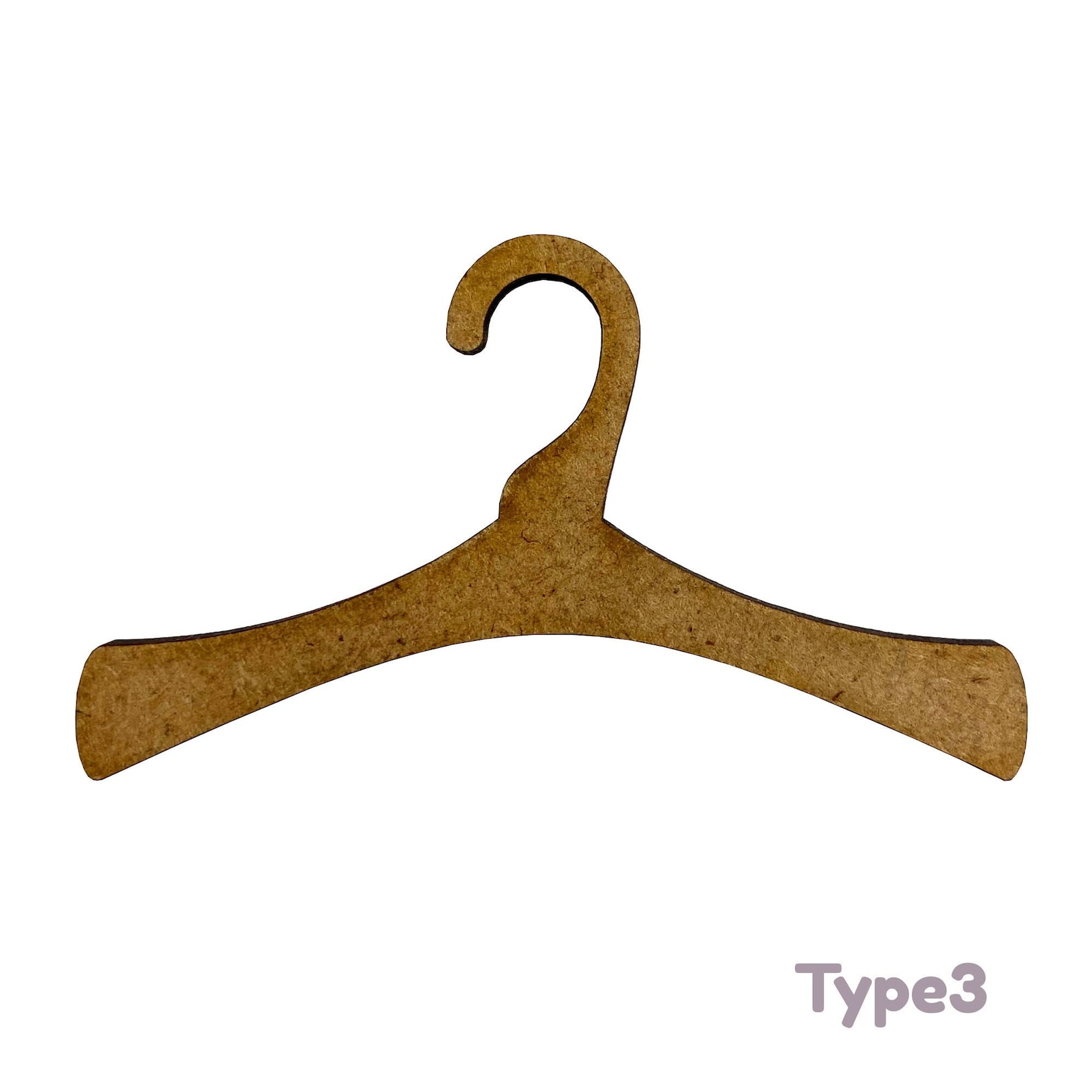 Dolls Clothes Hangers for 1/6 Dolls. 5pcs Doll Dressing Room. Set of ...