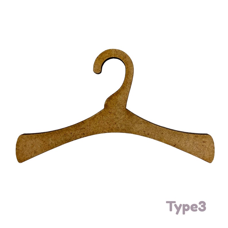 Dolls Clothes Hangers for 1/6 Dolls. 5pcs Doll Dressing Room. Etsy