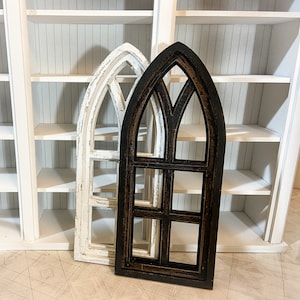Miniature Gothic Cathedral Window, Gothic Church Medieval Window Frame, Tiny Church Window, Handmade Miniature, dollhouse decoration