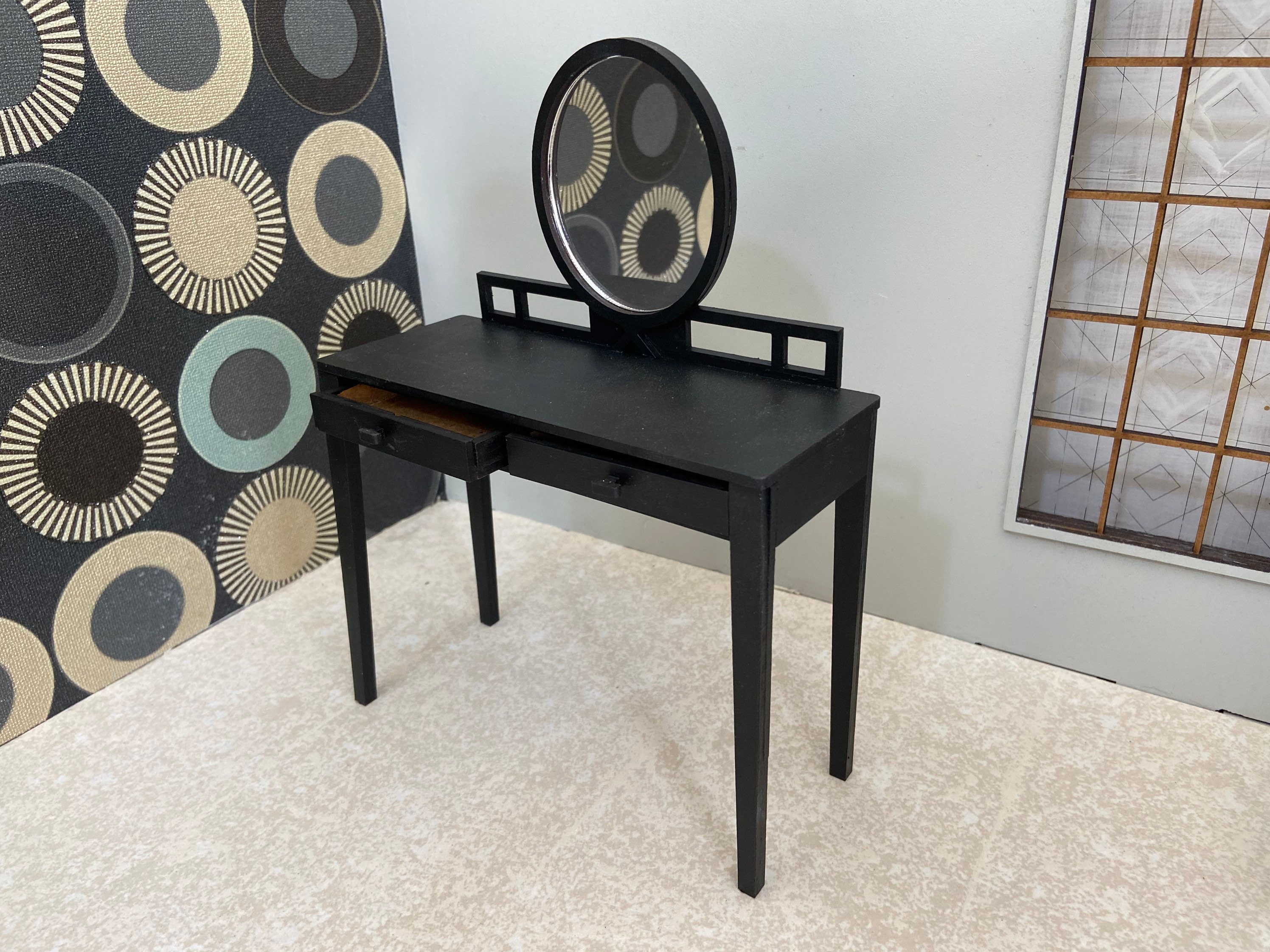 16 Doll dressing table. Barbie vanity Miniature dressing Etsy