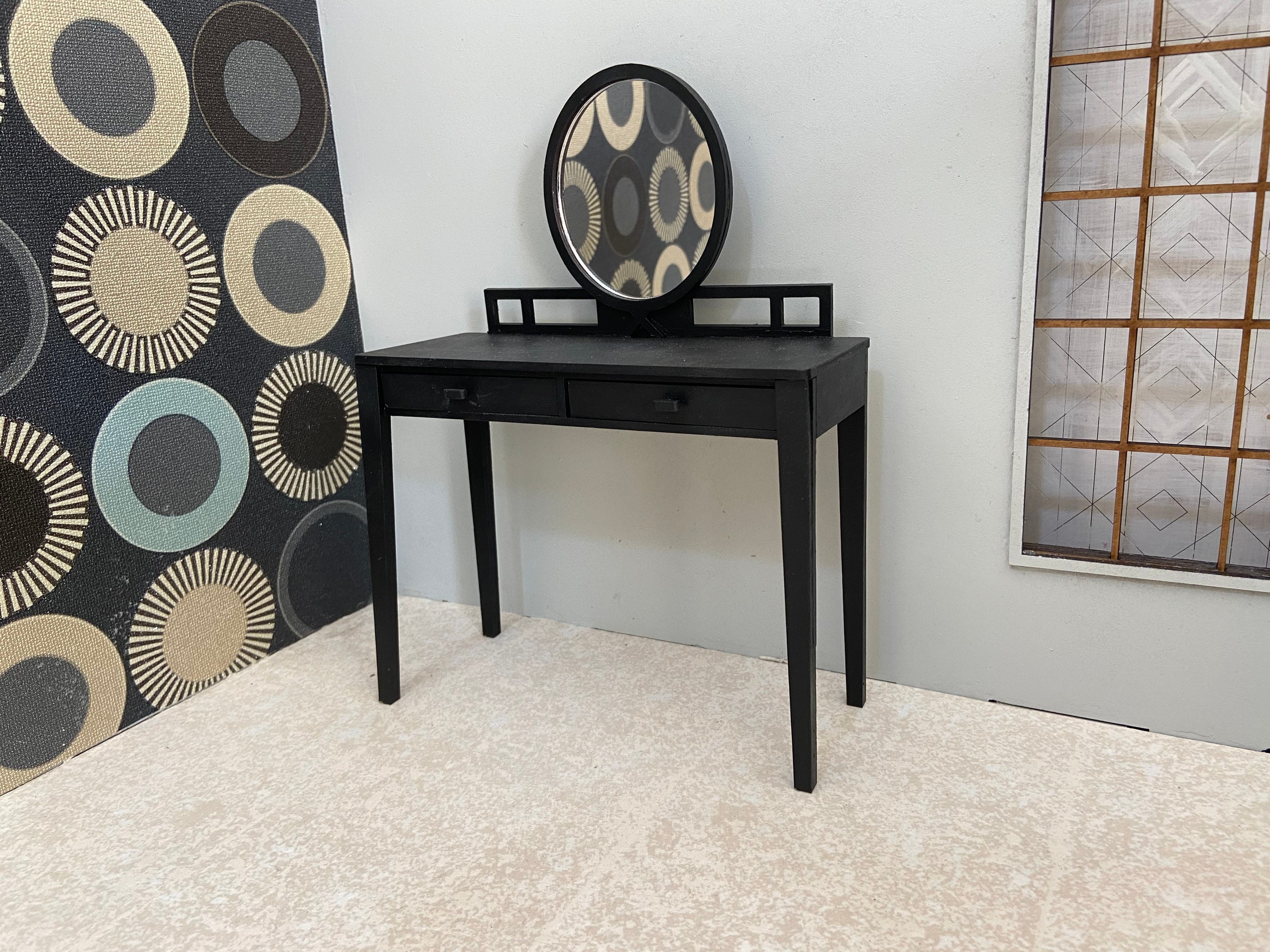 16 Doll dressing table. Barbie vanity Miniature dressing Etsy